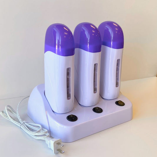 Triple Wax Roll Machine / Gold Nail & Beauty Supply