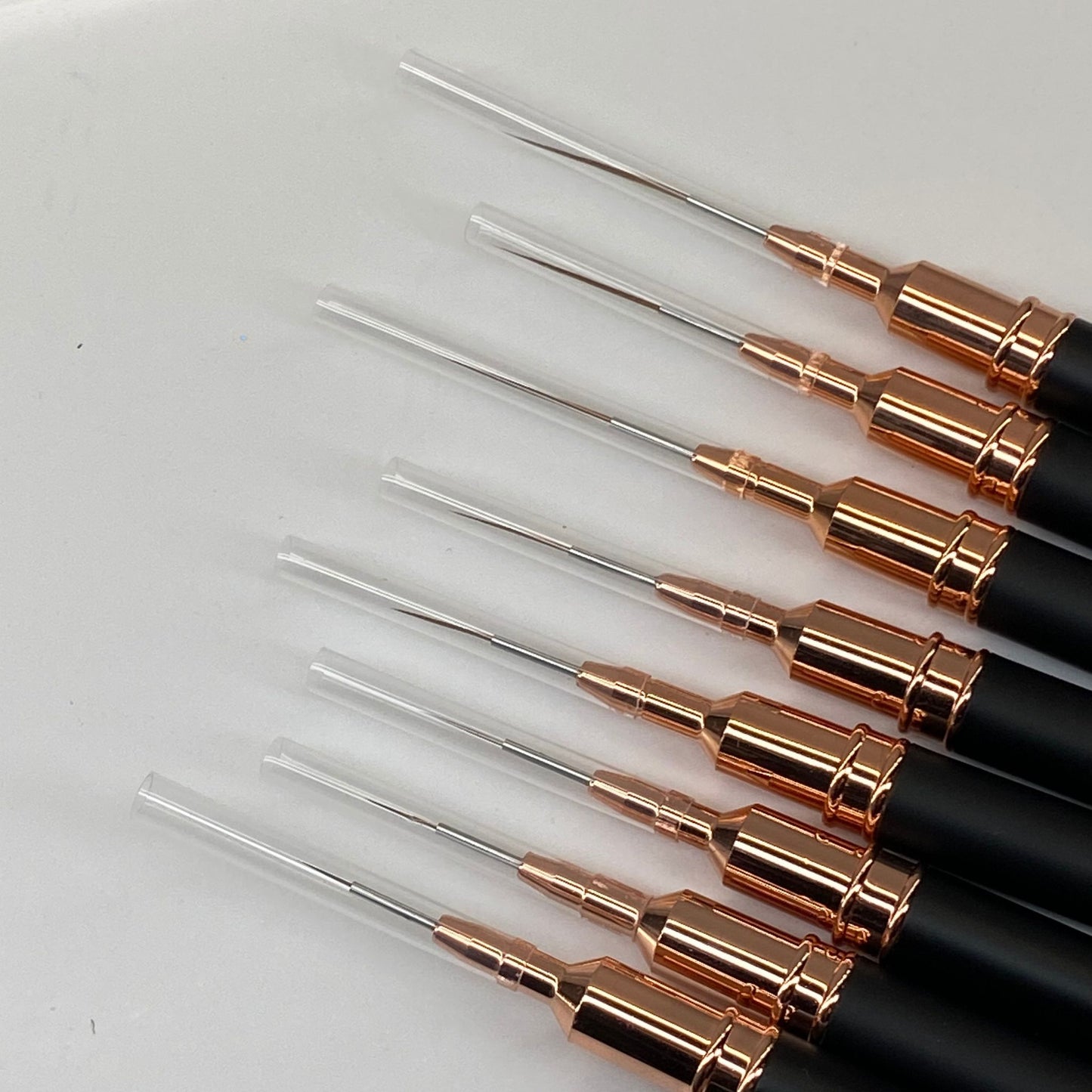 1 Set Liner Nail Brush Gold Nail & Beauty Supply