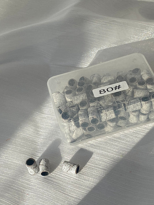 Nail Drill Sanding Bands 80# 120# / Gold Nail & Beauty Supply