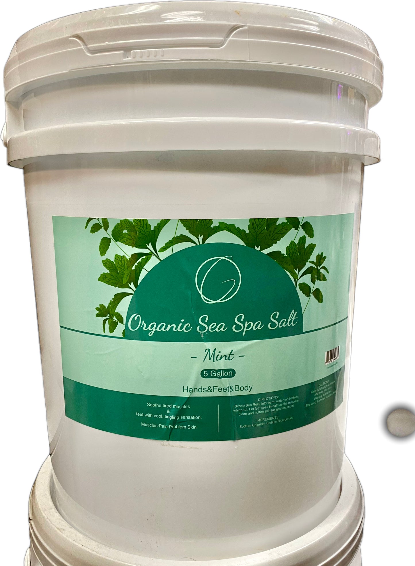 5 Gallon Spa Sea Salt (Muối)- Exfoliates and Moisturizes Body Skin | Mint, Lavender, Green Tea, Orange | Gold Nail & Beauty Supply (Nail & Beauty Products Store in Barrie, ON, Canada)