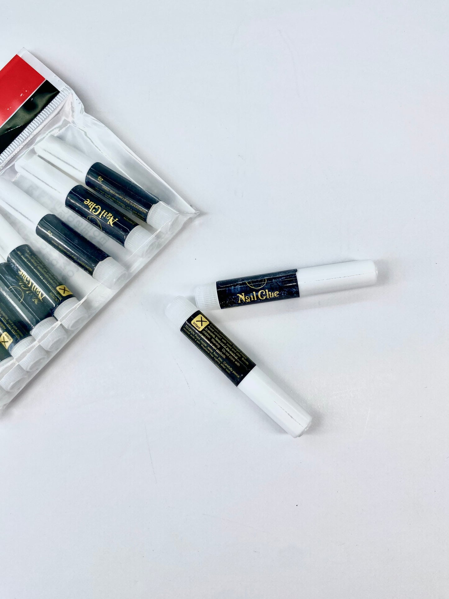 Nail Glue 10 PC /Gold Nail & Beauty Supply