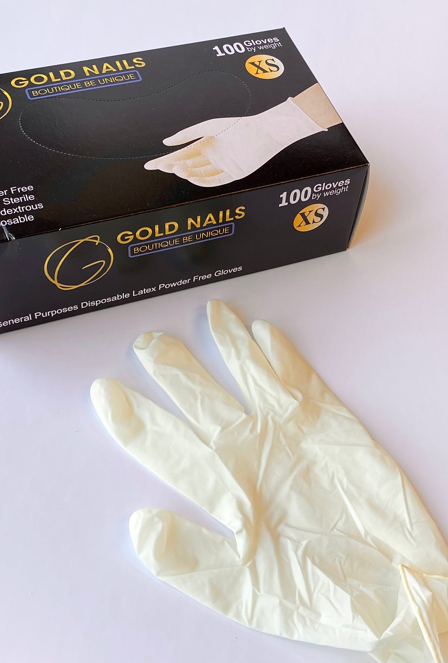 High-Quality Natural Rubber Gloves – Gold Nail & Beauty Supply in Barrie