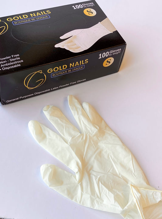 High-Quality Natural Rubber Gloves – Gold Nail & Beauty Supply in Barrie