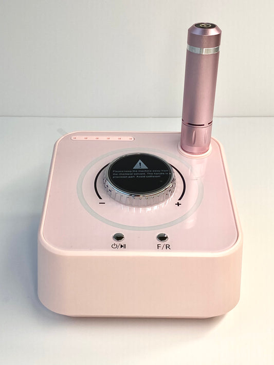 Pastel Pink Nail Drill / Gold Nail & Beauty Supply