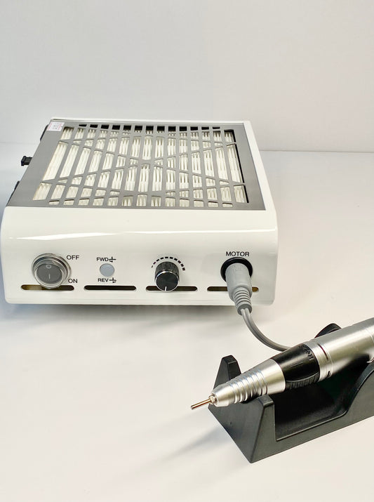 Mixing Nail Drill & Nail Dust Machine / Gold Nail & Beauty Supply