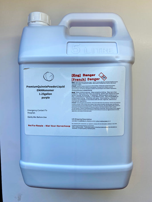 Premium Monomer (EMA Liquid) 1.25 Gallon – High-Quality Monomer for Acrylic Nails | Gold Nail & Beauty Supply – Nail Store in Barrie, Ontario, Canada