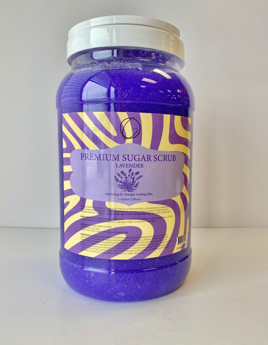 Premium Sugar Scrub - Exfoliates and Moisturizes Body Skin | Lavender, Orange, Mint | Gold Nail & Beauty Supply (Nail & Beauty Products Store in Barrie, ON, Canada)