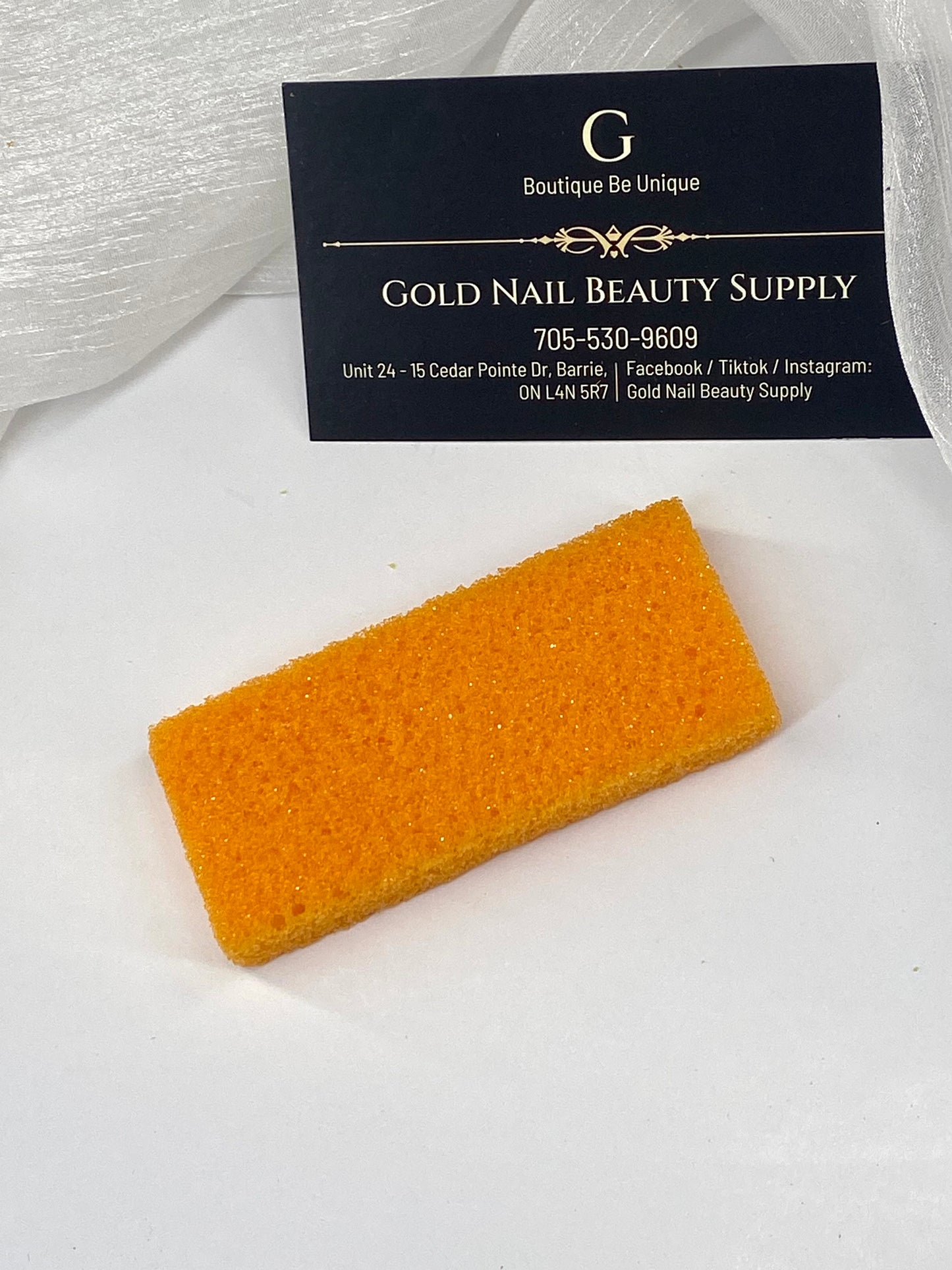 Mini Pumice – Professional Nail Cleaning Tool | Gold Nail & Beauty Supply (Wholesale Nail Supply in Barrie, Ontario, Canada)