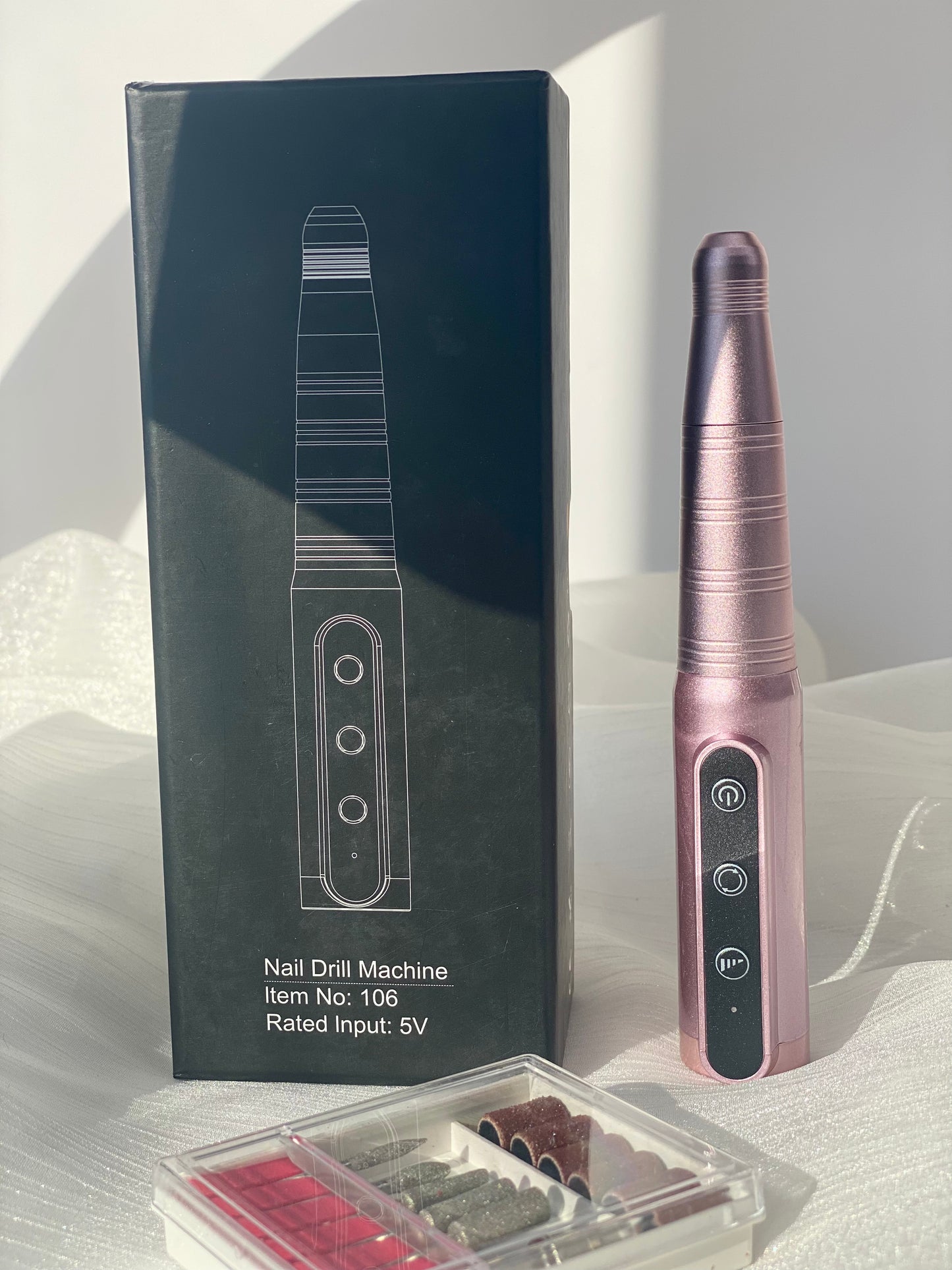 Cordless Mini Nail Drill / Gold Nail & Beauty Supply