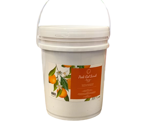 5-Gallon Body Gel Scrub (Cát) - Deep Exfoliation & Moisture for Spa & Nail Salons | Gold Nail & Beauty Supply