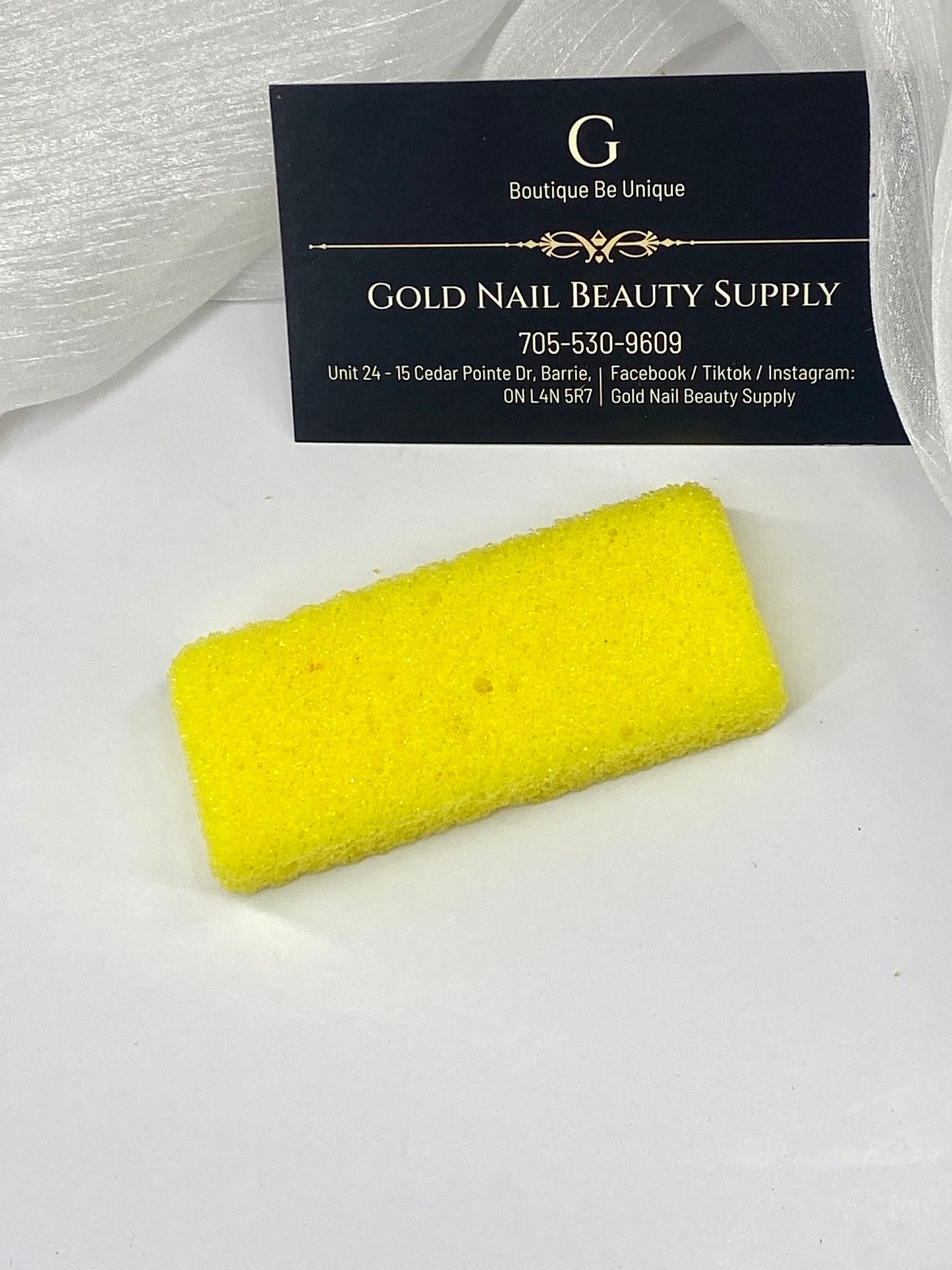 Mini Pumice – Professional Nail Cleaning Tool | Gold Nail & Beauty Supply (Wholesale Nail Supply in Barrie, Ontario, Canada)