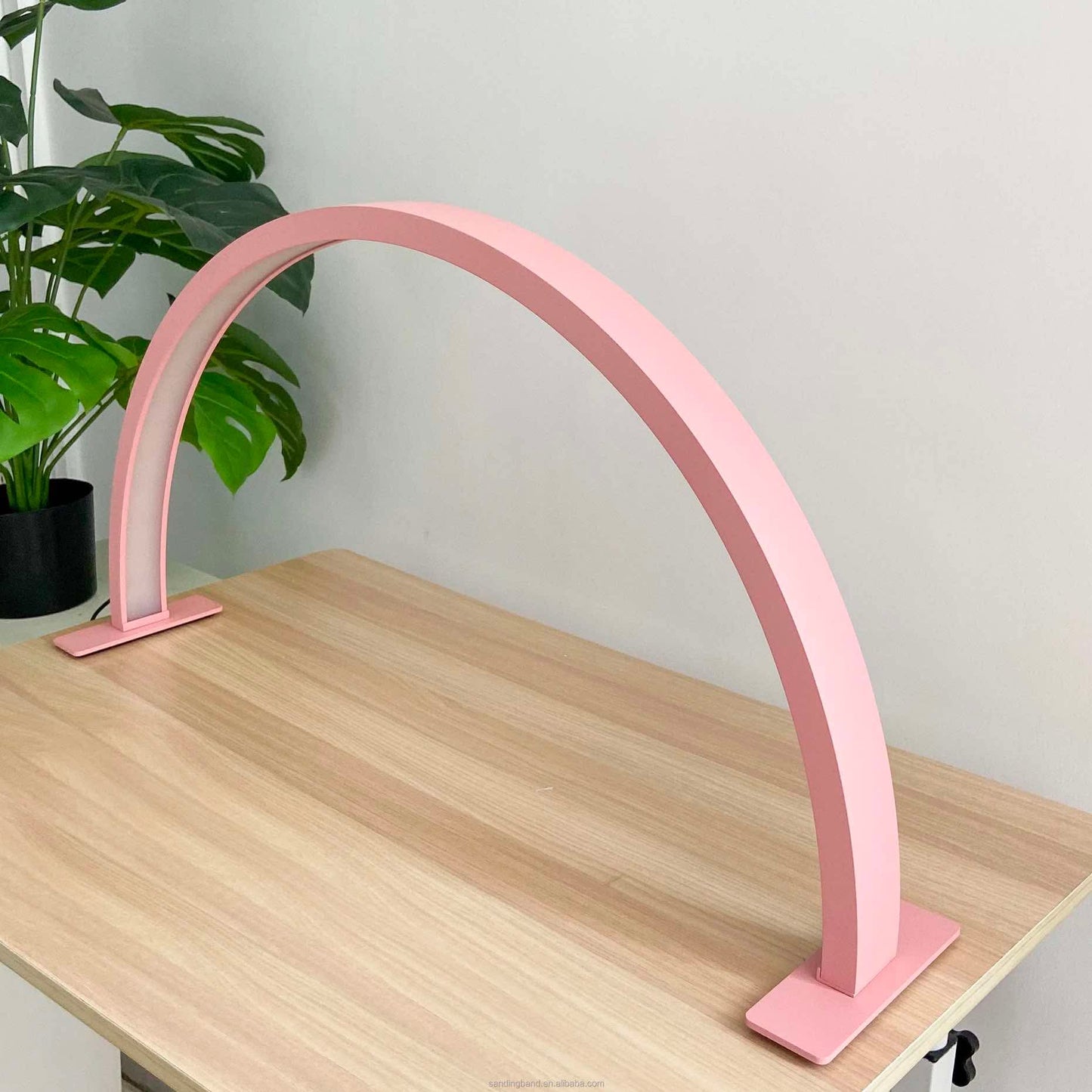 LED Half Moon Desk Lamp Gold Nail & Beauty Supply