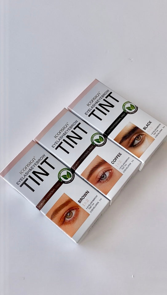 High-quality ICONSIGN Eyelash & Eyebrow Tint from Gold Nail & Beauty Supply for salon-like finish.