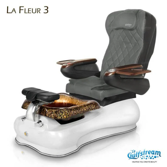 GULFSTREAM Pedicure Chair La Fleur 3 ID JET/9691 1 pcs (PLEASE CALL 705-530-9609 TO ORDER )