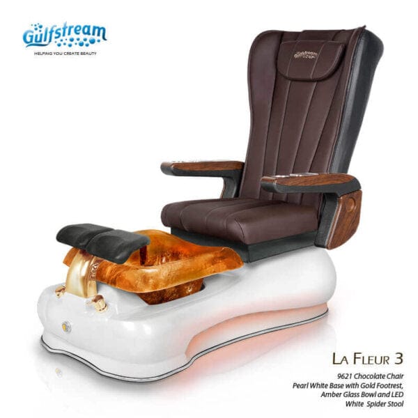 GULFSTREAM Pedicure Chair La Fleur 3 ID JET/9691 1 pcs (PLEASE CALL 705-530-9609 TO ORDER )