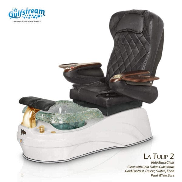 GULFSTREAM Pedicure Chair La Tulip 2 ID JET/9693 1 pcs (PLEASE CALL 705-530-9609 TO ORDER )