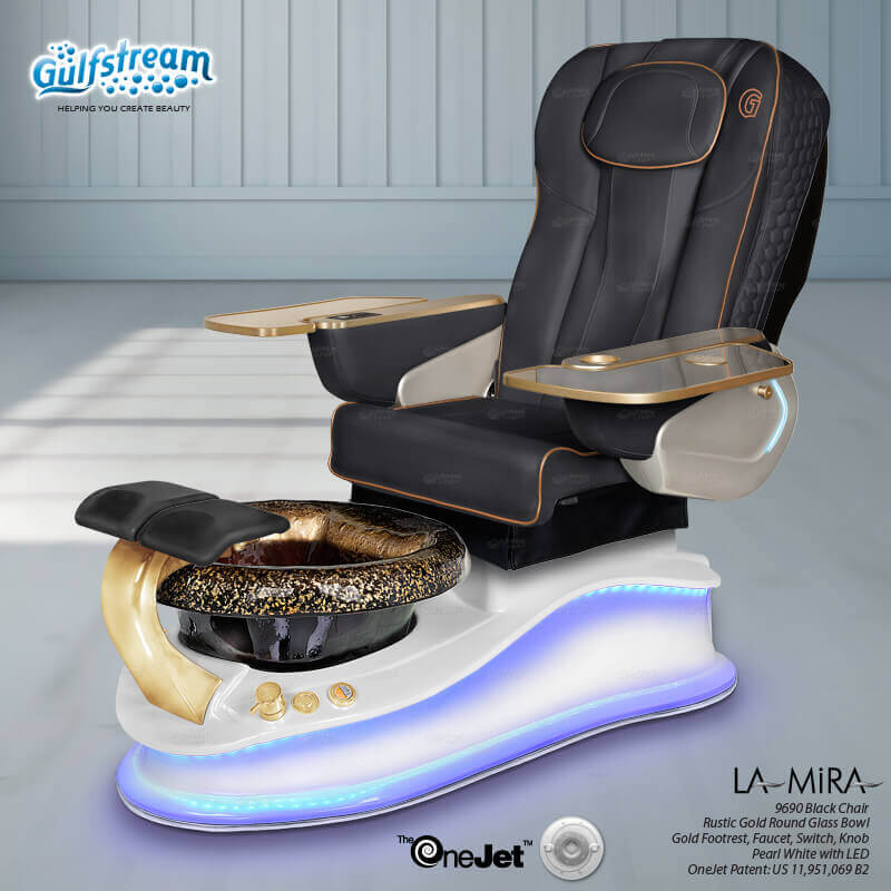 GULFSTREAM Pedicure Chair La Mira ID JET/9699 1 pcs (PLEASE CALL 705-530-9609 TO ORDER )