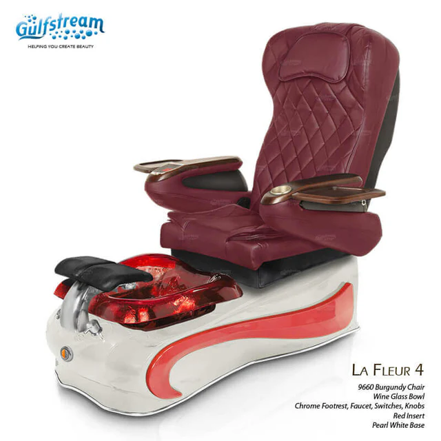 GULFSTREAM Pedicure Chair La Fleur 4 ID JET/9692 1 pcs (PLEASE CALL 705-530-9609 TO ORDER )