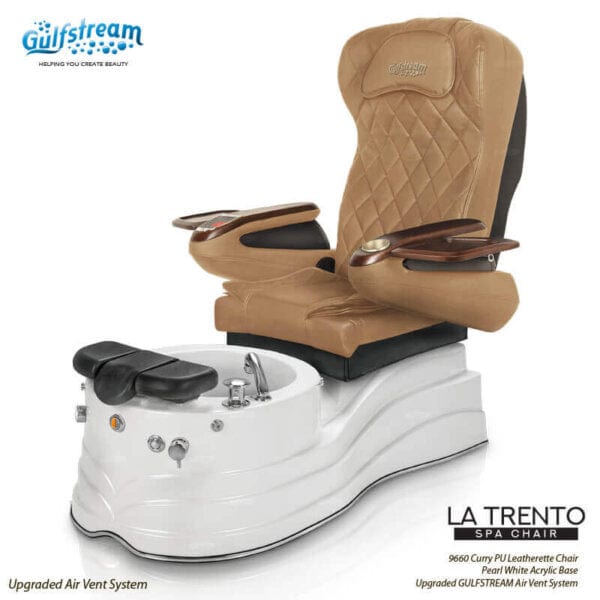 GULFSTREAM Pedicure Chair La Trento ID JET/9695 1 pcs ( (PLEASE CALL 705-530-9609 TO ORDER )