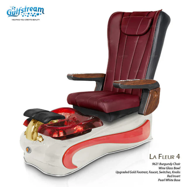 GULFSTREAM Pedicure Chair La Fleur 4 ID JET/9692 1 pcs (PLEASE CALL 705-530-9609 TO ORDER )