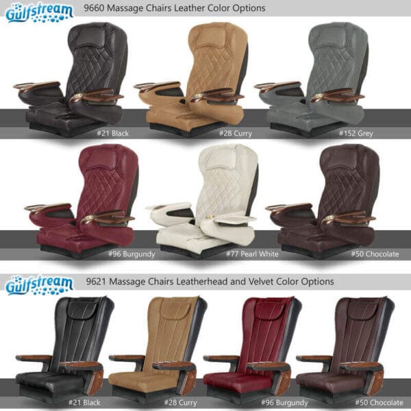 GULFSTREAM Pedicure Chair La Tulip 2 ID JET/9693 1 pcs (PLEASE CALL 705-530-9609 TO ORDER )