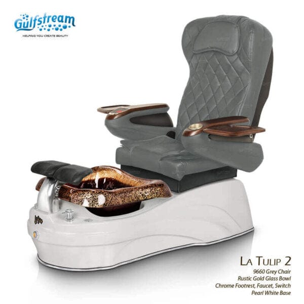 GULFSTREAM Pedicure Chair La Tulip 2 ID JET/9693 1 pcs (PLEASE CALL 705-530-9609 TO ORDER )