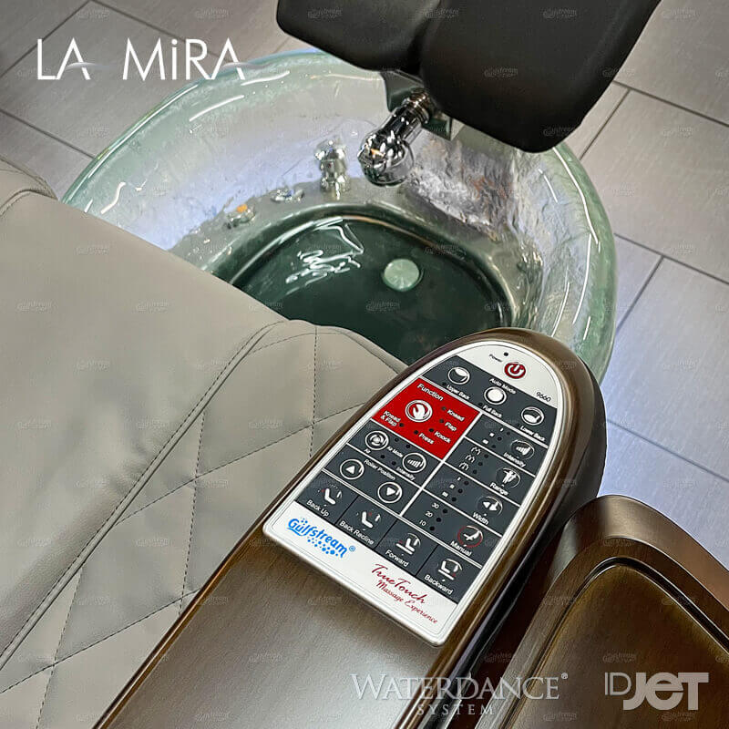 GULFSTREAM Pedicure Chair La Mira ID JET/9699 1 pcs (PLEASE CALL 705-530-9609 TO ORDER )