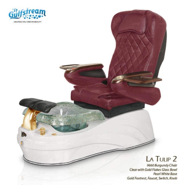 GULFSTREAM Pedicure Chair La Tulip 2 ID JET/9693 1 pcs (PLEASE CALL 705-530-9609 TO ORDER )