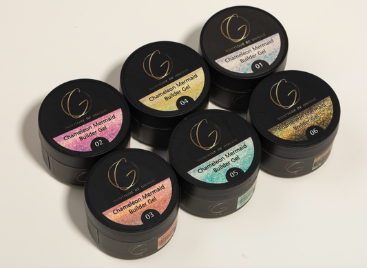 Angelina Chameleon Mermaid Gel Builder 15g / Gold Nail & Beauty Supply in Barrie, Ontario, Canada