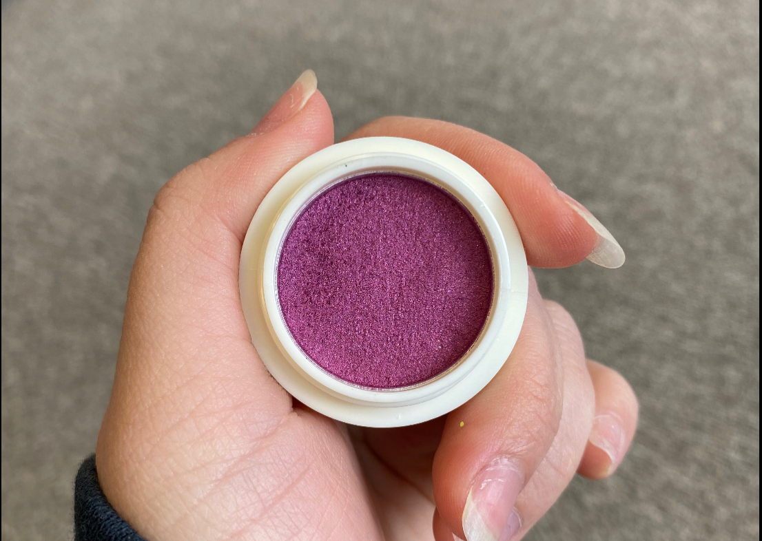 Holographic chrome powder