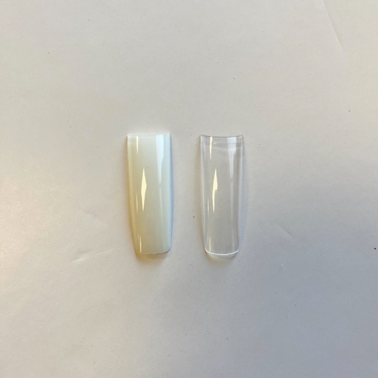 XXL New Tapered Spare C Curve Tip 10 Sizes / Gold Nail & Beauty Supply