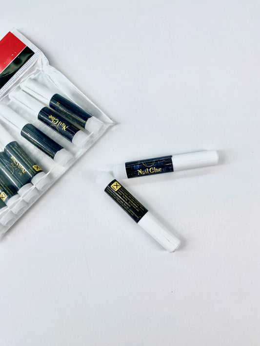 Nail Glue 10 PC /Gold Nail & Beauty Supply