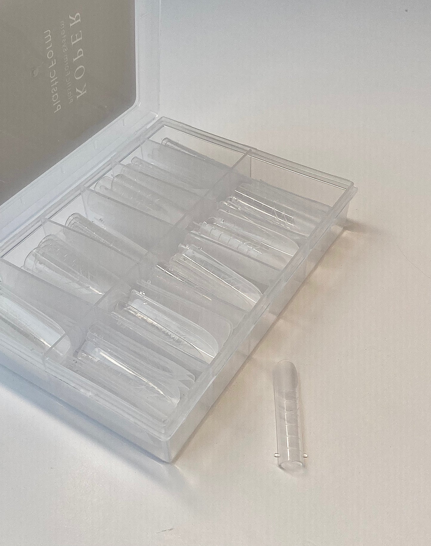 [Gold - Poly] KOPER Plastic Form System - 12 Size / Gold Nail & Beauty Supply