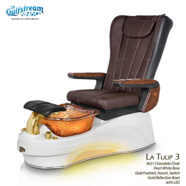 GULFSTREAM Pedicure Chair La Tulip 3 ID JET/9694 1 pcs  (PLEASE CALL 705-530-9609 TO ORDER )