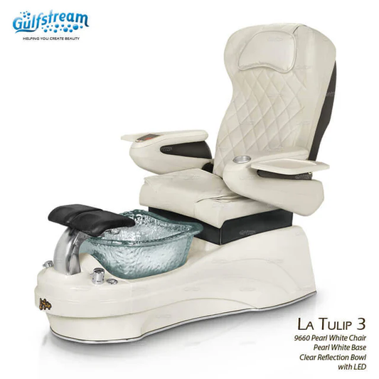 GULFSTREAM Pedicure Chair La Tulip 3 ID JET/9694 1 pcs  (PLEASE CALL 705-530-9609 TO ORDER )