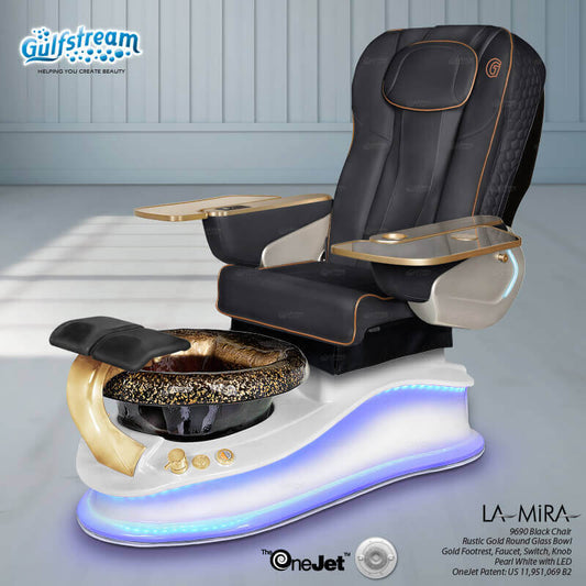 GULFSTREAM Pedicure Chair La Mira ID JET/9699 1 pcs (PLEASE CALL 705-530-9609 TO ORDER )