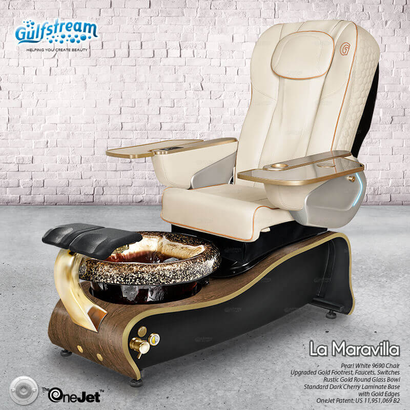 GULFSTREAM Pedicure Chair La Maravilla ID JET/9698 1 pcs  (PLEASE CALL 705-530-9609 TO ORDER )