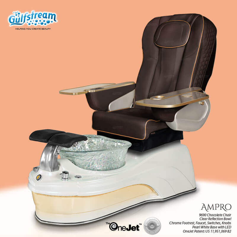 GULFSTREAM Pedicure Chair Ampro ID JET/9690 1 pcs (PLEASE CALL TO ORDER)