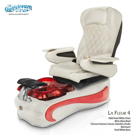 GULFSTREAM Pedicure Chair La Fleur 4 ID JET/9692 1 pcs  (PLEASE CALL 705-530-9609 TO ORDER )