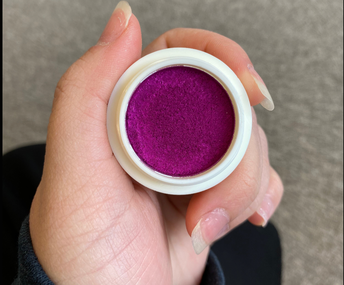 Holographic chrome powder